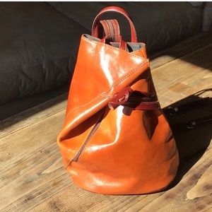 Italian leather purse/ backpack